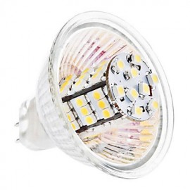 GU5.3(MR16) 3.5 W 54 SMD 3528 260 LM Warm White MR16 Corn Bulbs DC 12 V