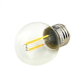 2W E26/E27 LED Globe Bulbs G45 2 COB 180 lm Warm White Decorative V