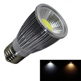 Dimmable E27 7W 1XCOB 600LM 3000-3200K/6000-6500K Warm White/Cool White LED Spot Lights (AC 100-240V)