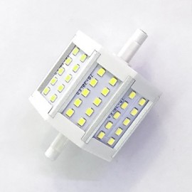 R7S 78mm 30x 2835SMD 6W Warm White / Cool White 600LM 220Beam Horizontal Plug Lights Flood Light AC85-265V