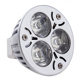 GU5.3(MR16) LED Spotlight MR16 3 High Power LED 270 lm Natural White DC 12 V