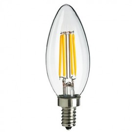 E14 4W 400LM Light LED Filament Lamp (85-265V)