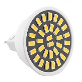 High Bright 7W MR16 LED Spotlight 32 SMD 5733 500-700 lm Warm White / Cool White AC 110V/ AC 220V