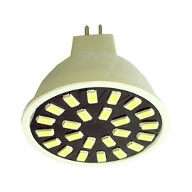 5W MR16 Decoration Light 24LED SMD 5733 350LM-400LM Warm White / Cool White AC110 / AC220 V 1 pcs