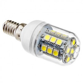 3W E14 LED Corn Lights T 27 SMD 5050 190 lm Natural White AC 220-240 V