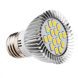 5W E26/E27 LED Spotlight 16 SMD 5730 420-450 lm Warm White AC 220-240 V