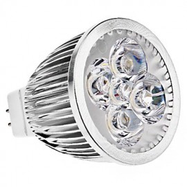 5W GU5.3(MR16) LED Spotlight MR16 5 High Power LED 390 lm Warm White DC 12 / AC 12 V