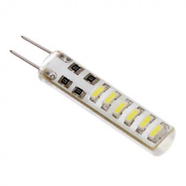 G4 1.5 W 12 SMD 3014 120 LM Cool White T Corn Bulbs DC 12 V