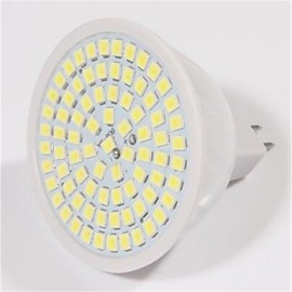 5W 2835X80SMD GU10/MR16 Warm Cool White Color Plastic Shell LED Spot Lights(AC220-240V)