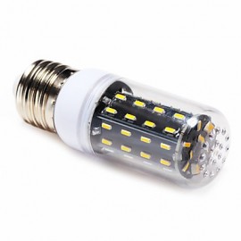 4W E14 / E26/E27 LED Corn Lights T 56 SMD 4014 400 lm Warm White / Natural White AC 220-240 V 1 pcs