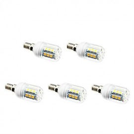 3W E14 LED Filament Bulbs 27 SMD 5050 200 lm Warm White / Cool White AC 220-240 V 5 pcs