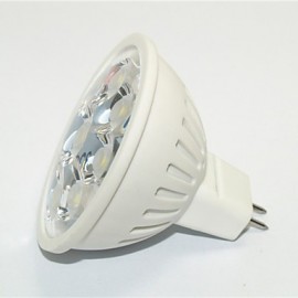 1 pcs JS GU10 3W 9*SMD 3535 270 LM Warm White / Cool White MR16 Decorative LED Spotlight AC 85-265 V