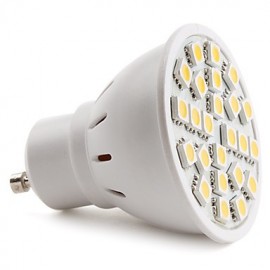 4W GU10 LED Spotlight MR16 24 SMD 5050 150 lm Warm White AC 220-240 V