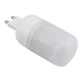 G9 3.6W 27x5730SMD 400LM 3000~3500K Warm White Light LED Corn Frosted Cover bulb AC 110V~120V