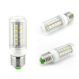 1 pcs E26/E27 10W 36SMD5730 800LM Warm White / Natural White Decorative Corn Bulbs 110V/220V