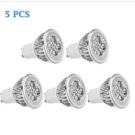 5 pcs Bestlighting GU10 4.5 W 4 X High Power LED 380 LM K Warm White/Cool White PAR Dimmable Spot Lights AC 110V