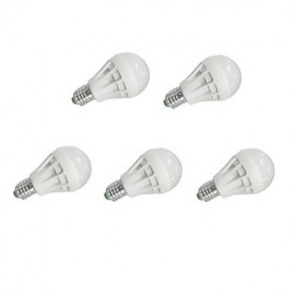 5pcs E27 5W 9xSMD5630 400LM LED Globe Bulbs