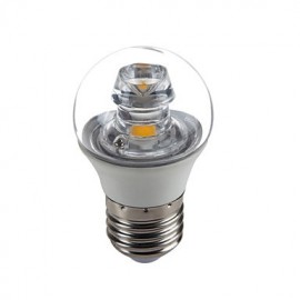 E26/E27 5W 1 COB 420 LM Warm White G45 Decorative Candle Bulbs AC100-240V