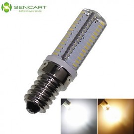 E14 5W 104x3014SMD 450LM 3500K 6000K Warm White/Cool White Home / Office LED Corn Lights AC110V