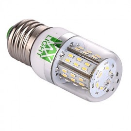 E27 4W 48 SMD 3014 350-450 LM Warm White / Cool White Corn Bulbs AC/DC 12 - 24 V