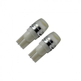 2pcs T10 1.5W 90LM 6000-6500K Cool White Side Maker Lamp LED Car Light (DC 12V)