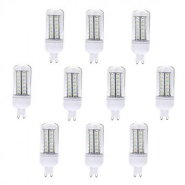 7W G9 LED Corn Lights T 56 SMD 5730 600 lm Warm White / Cool White AC 220-240 V 10 pcs