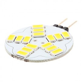 G4 3.5W 15xSMD 5730 180-320LM 3500K~6500K LED Bi-pin Lights (AC 12)