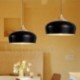 1 Light Modern/ Contemporary Wood Pendant Light for Dining Room Living Room Study Room/Office Lamp