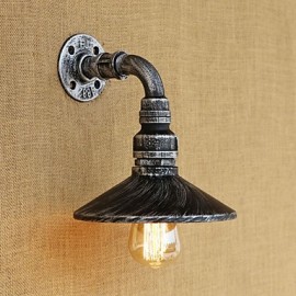 AC 110-130 AC 220-240 40 E26/E27 Rustic/Lodge Country Retro Painting Feature for Mini Style Bulb Included,Ambient Light Wall Sconces