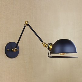 Industrial Retro European Style Village Character Lighting Decorative Wall Lamp Iron arm