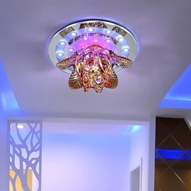 18CM Circular Crystal Idea Corridor Ceiling Lamp Tube Light Led To Absorb Dome Lamp Led Light