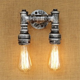 AC 110-130 AC 220-240 80 E26/E27 Rustic/Lodge Country Retro Painting Feature for Mini Style Bulb Included,Ambient Light Wall Sconces