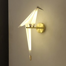 AC 110-130 AC 220-240 6 LED Integrated Modern/Contemporary Novelty Vintage Electroplated Feature for Mini Style ,Ambient Light Wall Sconces