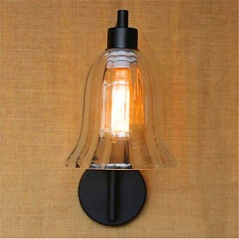 AC 110-130 AC 220-240 40 E26/E27 Rustic/Lodge Country Black Oxide Finish Feature for LED Swing Arm Bulb Included,Ambient LightWall