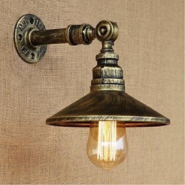 AC 220V-240V 40W E27 Industrial Style Nordic Water Pipe Wall Lamp Wall Light