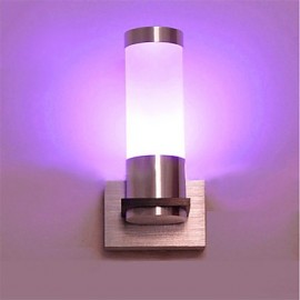 AC85-265 1 LED Integrated LED Novelty Feature for Multi-shade Mini Style Bulb IncludedAmbient Light Wall Sconces Wall Light Lamp