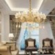 15 Light Traditional/Classic LED Integrated Living Room,Dining Room,Bed Room Metal Chandeliers