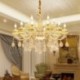 15 Light Traditional/Classic LED Integrated Living Room,Dining Room,Bed Room Metal Chandeliers