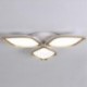 3 Light Modern/Contemporary LED Integrated Living Room,Dining Room,Bed Room Metal Flush Mount