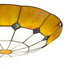 Ceiling Lamp of The Mediterranean, Romantic LED Bedroom Lamp Diameter 50cm