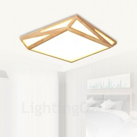 24W Modern / Contemporary Nordic style Flush Mount Ceiling Lights with Acrylic Shade for Bathroom,Living Room,Study,Kitchen,Bedroom,Dining Room,Bar