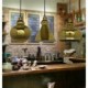 European Bar Dining Room Glass Pendant Light