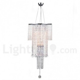 Modern / Contemporary 7 Light Chrome Stainless Steel Pendant Light