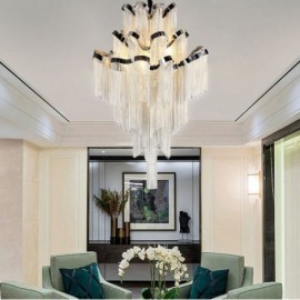 Modern Elegant Tassel Pendant Light Study