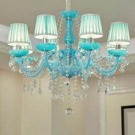 Creative Crystal Chandelier European Elegant Pendant Light