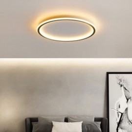 Flush Mount Ceiling Light Round Light Fixtures Tricolor Dimming