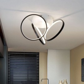 Acrylic Halo Ring Flush Mount Ceiling Light