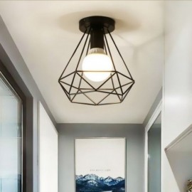 Diamond Shaped Flush Mount Ceiling Light