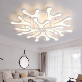 Acrylic Antler Flush Mount Ceiling Light