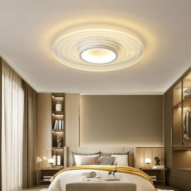 Modern Circular Flush Mount Ceiling Light Minimalist Light Fixture